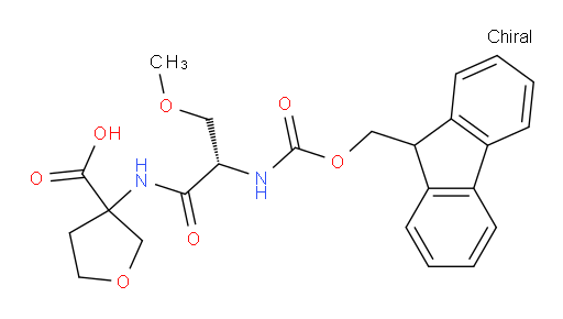3-[(2S)-2-({[(9H-fluoren-9-yl)methoxy]carbonyl}amino)-3-methoxypropanamido]oxolane-3-carboxylic acid