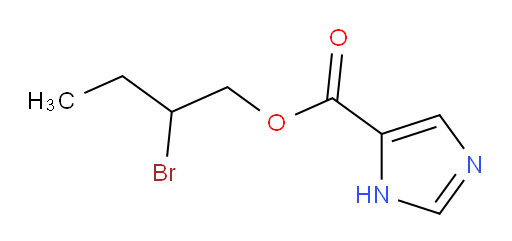 2-bromobutyl 1H-imidazole-5-carboxylate