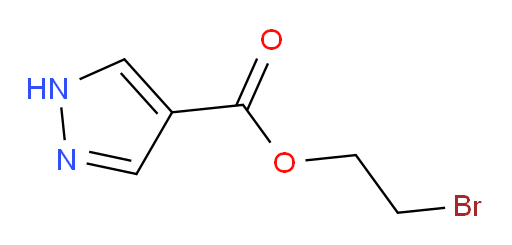 2-bromoethyl 1H-pyrazole-4-carboxylate