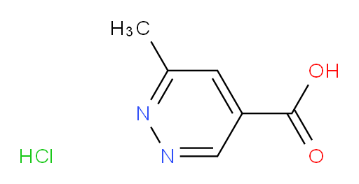 6-methylpyridazine-4-carboxylic acid hydrochloride