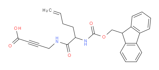 4-[2-({[(9H-fluoren-9-yl)methoxy]carbonyl}amino)hex-5-enamido]but-2-ynoic acid
