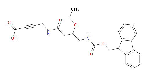 4-[3-ethoxy-4-({[(9H-fluoren-9-yl)methoxy]carbonyl}amino)butanamido]but-2-ynoic acid
