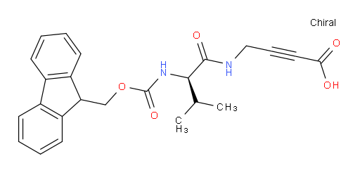 4-[(2R)-2-({[(9H-fluoren-9-yl)methoxy]carbonyl}amino)-3-methylbutanamido]but-2-ynoic acid