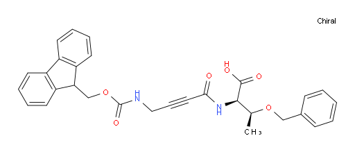 (2R,3S)-3-(benzyloxy)-2-[4-({[(9H-fluoren-9-yl)methoxy]carbonyl}amino)but-2-ynamido]butanoic acid