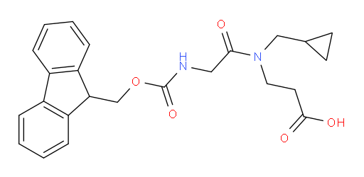 3-[N-(cyclopropylmethyl)-2-({[(9H-fluoren-9-yl)methoxy]carbonyl}amino)acetamido]propanoic acid