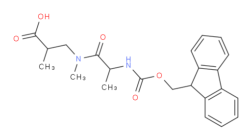 3-[2-({[(9H-fluoren-9-yl)methoxy]carbonyl}amino)-N-methylpropanamido]-2-methylpropanoic acid