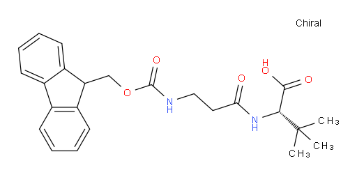 (2S)-2-[3-({[(9H-fluoren-9-yl)methoxy]carbonyl}amino)propanamido]-3,3-dimethylbutanoic acid