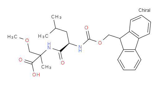 2-[(2R)-2-({[(9H-fluoren-9-yl)methoxy]carbonyl}amino)-4-methylpentanamido]-3-methoxy-2-methylpropanoic acid