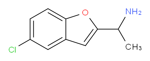 1-(5-chloro-1-benzofuran-2-yl)ethan-1-amine