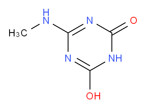 6-hydroxy-4-(methylamino)-1,2-dihydro-1,3,5-triazin-2-one