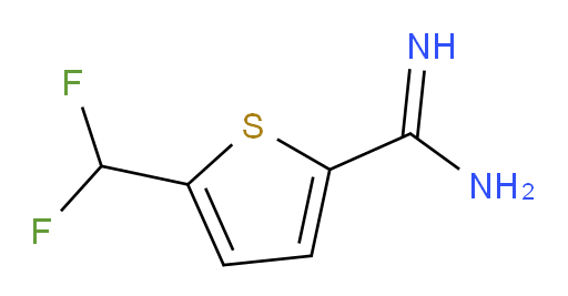 5-(difluoromethyl)thiophene-2-carboximidamide