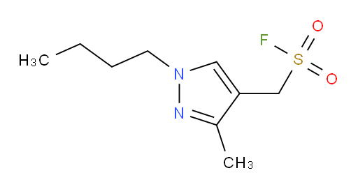(1-butyl-3-methyl-1H-pyrazol-4-yl)methanesulfonyl fluoride