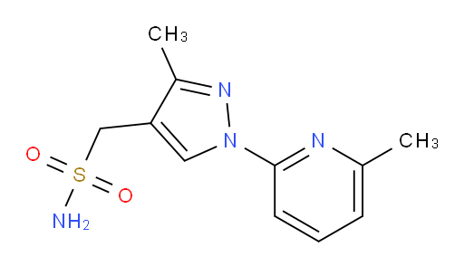 [3-methyl-1-(6-methylpyridin-2-yl)-1H-pyrazol-4-yl]methanesulfonamide