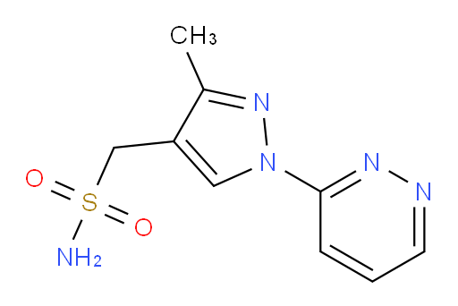 [3-methyl-1-(pyridazin-3-yl)-1H-pyrazol-4-yl]methanesulfonamide