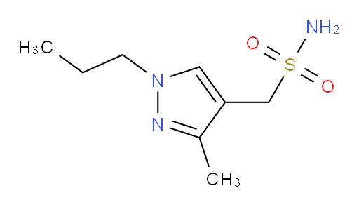 (3-methyl-1-propyl-1H-pyrazol-4-yl)methanesulfonamide