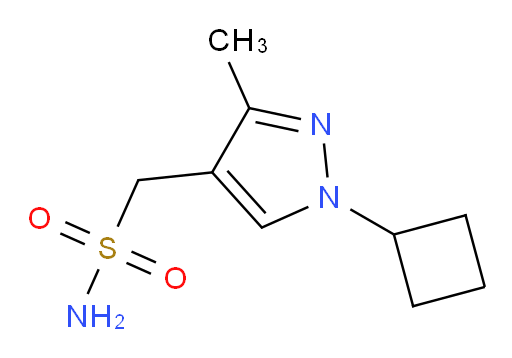 (1-cyclobutyl-3-methyl-1H-pyrazol-4-yl)methanesulfonamide