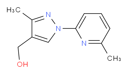 [3-methyl-1-(6-methylpyridin-2-yl)-1H-pyrazol-4-yl]methanol