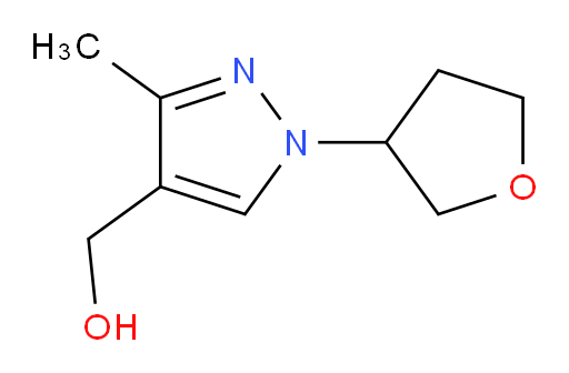 [3-methyl-1-(oxolan-3-yl)-1H-pyrazol-4-yl]methanol