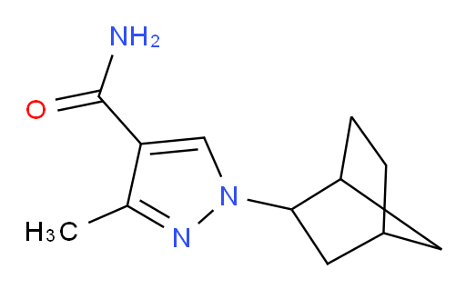 1-{bicyclo[2.2.1]heptan-2-yl}-3-methyl-1H-pyrazole-4-carboxamide