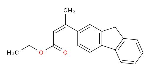 ethyl (2Z)-3-(9H-fluoren-2-yl)but-2-enoate