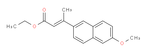 ethyl (2E)-3-(6-methoxynaphthalen-2-yl)but-2-enoate