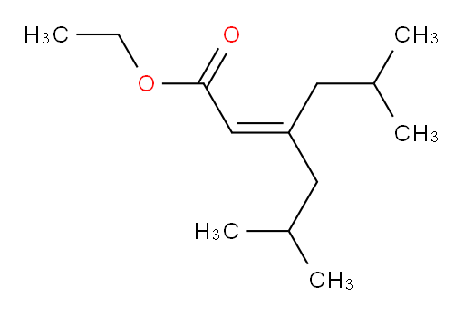 ethyl 5-methyl-3-(2-methylpropyl)hex-2-enoate