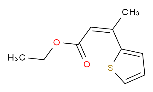 ethyl (2Z)-3-(thiophen-2-yl)but-2-enoate