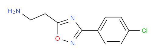 2-[3-(4-chlorophenyl)-1,2,4-oxadiazol-5-yl]ethan-1-amine