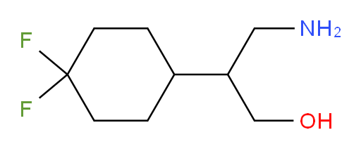 3-amino-2-(4,4-difluorocyclohexyl)propan-1-ol