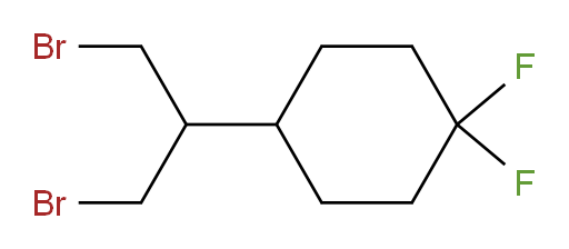 4-(1,3-dibromopropan-2-yl)-1,1-difluorocyclohexane