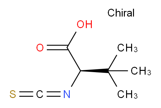 (2R)-2-isothiocyanato-3,3-dimethylbutanoic acid