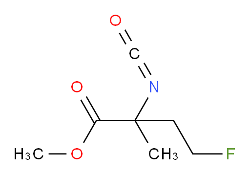 methyl 4-fluoro-2-isocyanato-2-methylbutanoate