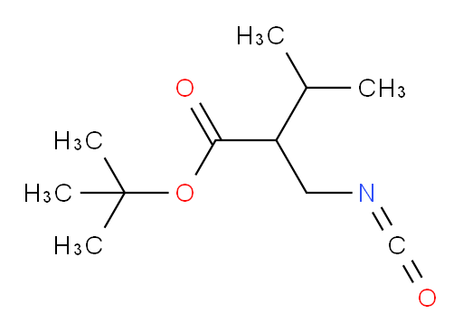 tert-butyl 2-(isocyanatomethyl)-3-methylbutanoate