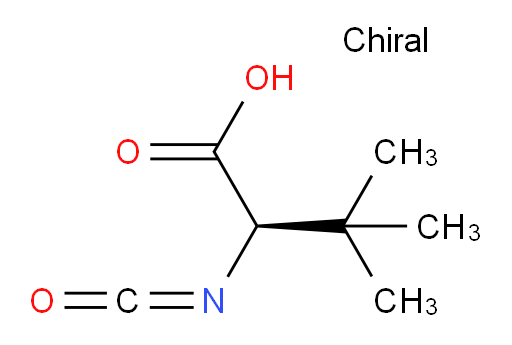 (2R)-2-isocyanato-3,3-dimethylbutanoic acid