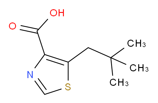 5-(2,2-dimethylpropyl)-1,3-thiazole-4-carboxylic acid