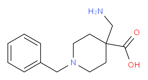 4-(aminomethyl)-1-benzylpiperidine-4-carboxylic acid