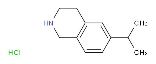 6-(propan-2-yl)-1,2,3,4-tetrahydroisoquinoline hydrochloride
