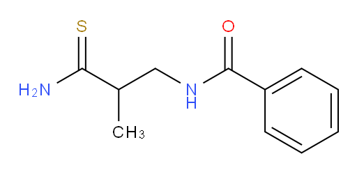 N-(2-carbamothioyl-2-methylethyl)benzamide