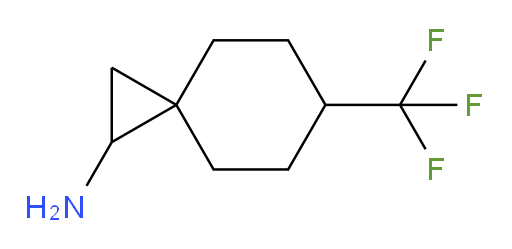 6-(trifluoromethyl)spiro[2.5]octan-1-amine