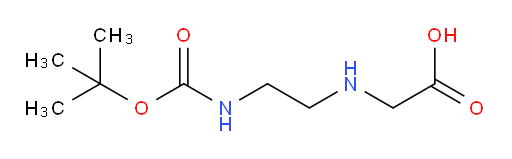 2-[(2-{[(tert-butoxy)carbonyl]amino}ethyl)amino]acetic acid