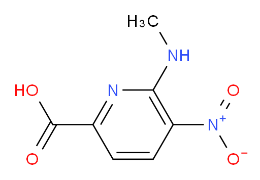 6-(methylamino)-5-nitropyridine-2-carboxylic acid