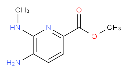 methyl 5-amino-6-(methylamino)pyridine-2-carboxylate