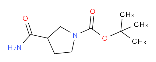 tert-butyl 3-carbamoylpyrrolidine-1-carboxylate