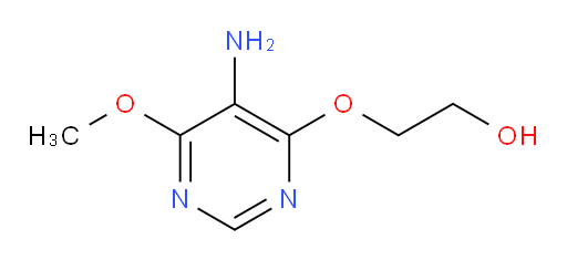 2-[(5-amino-6-methoxypyrimidin-4-yl)oxy]ethan-1-ol