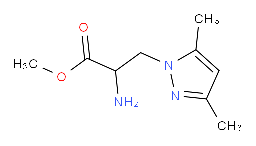methyl 2-amino-3-(3,5-dimethyl-1H-pyrazol-1-yl)propanoate