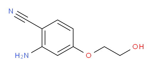2-amino-4-(2-hydroxyethoxy)benzonitrile