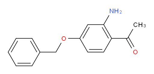 1-[2-amino-4-(benzyloxy)phenyl]ethan-1-one