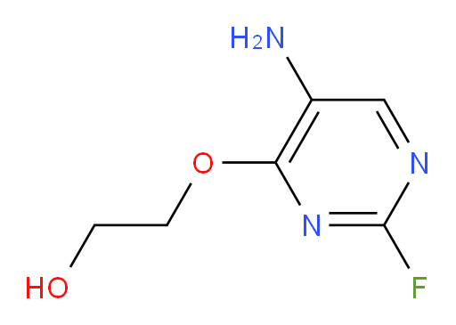 2-[(5-amino-2-fluoropyrimidin-4-yl)oxy]ethan-1-ol