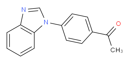 1-[4-(1H-1,3-benzodiazol-1-yl)phenyl]ethan-1-one