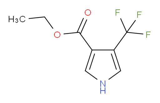 ethyl 4-(trifluoromethyl)-1H-pyrrole-3-carboxylate
